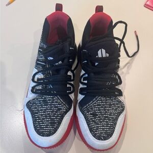 Men’s Black and Red Athletic Shoes